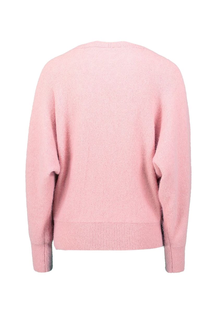 Strickpullover mit U-Boot-Ausschnitt in lockerer Passform