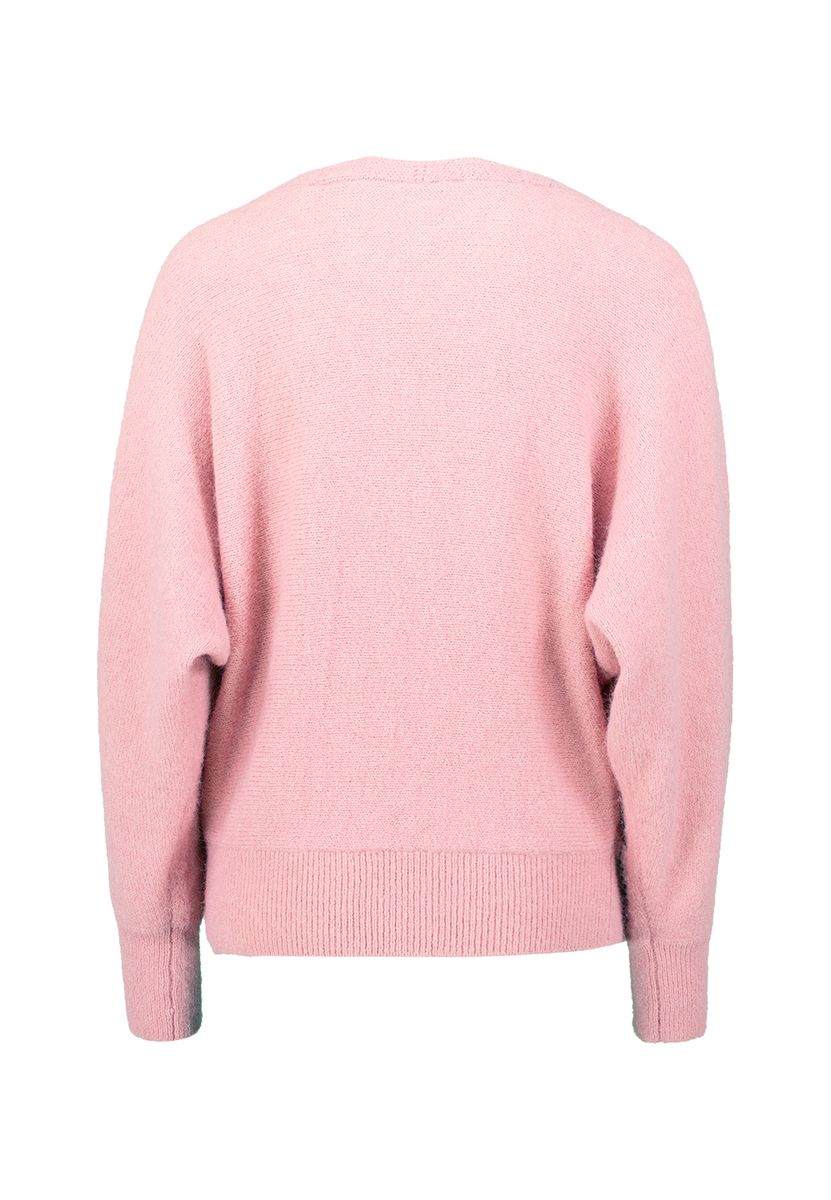 zero Strickpullover mit U-Boot Ausschnitt, rosa, 34