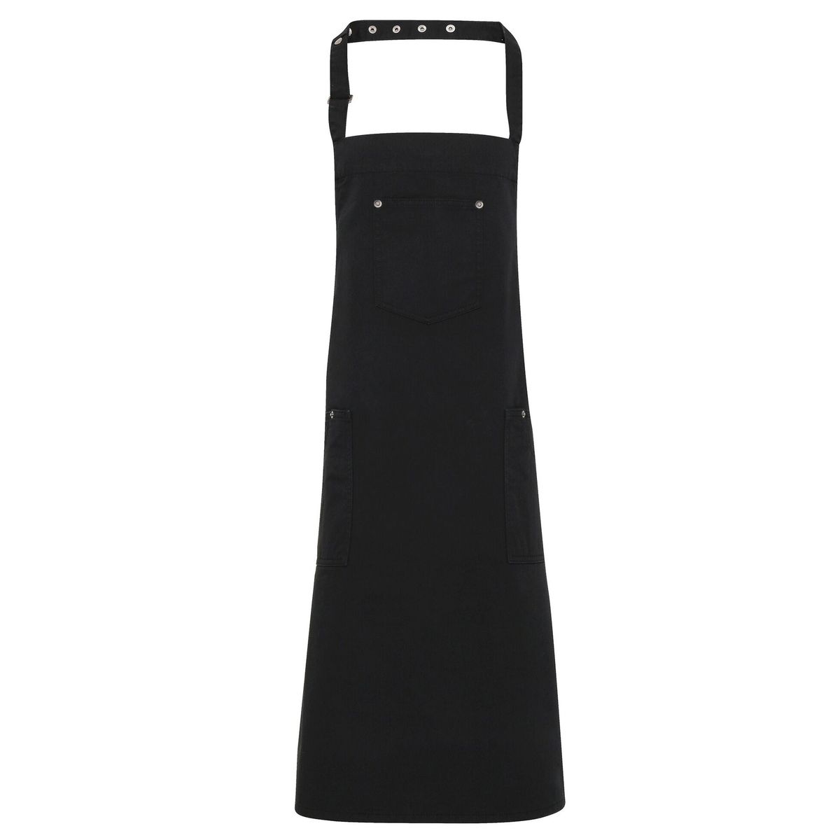 Unisex Chino Baumwollschürze mit Taschen