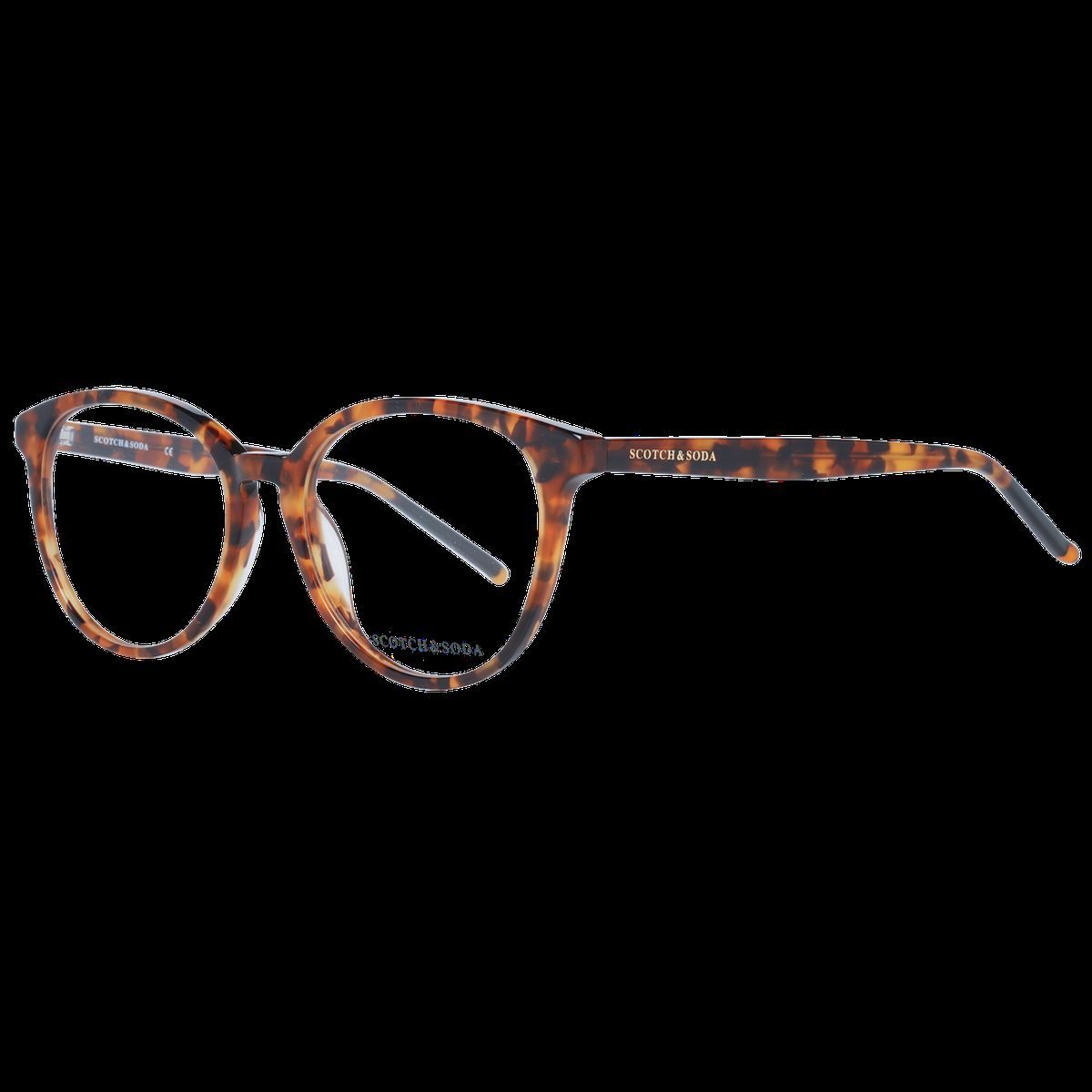 Gemusterte Cat-Eye-Brillenfassung
