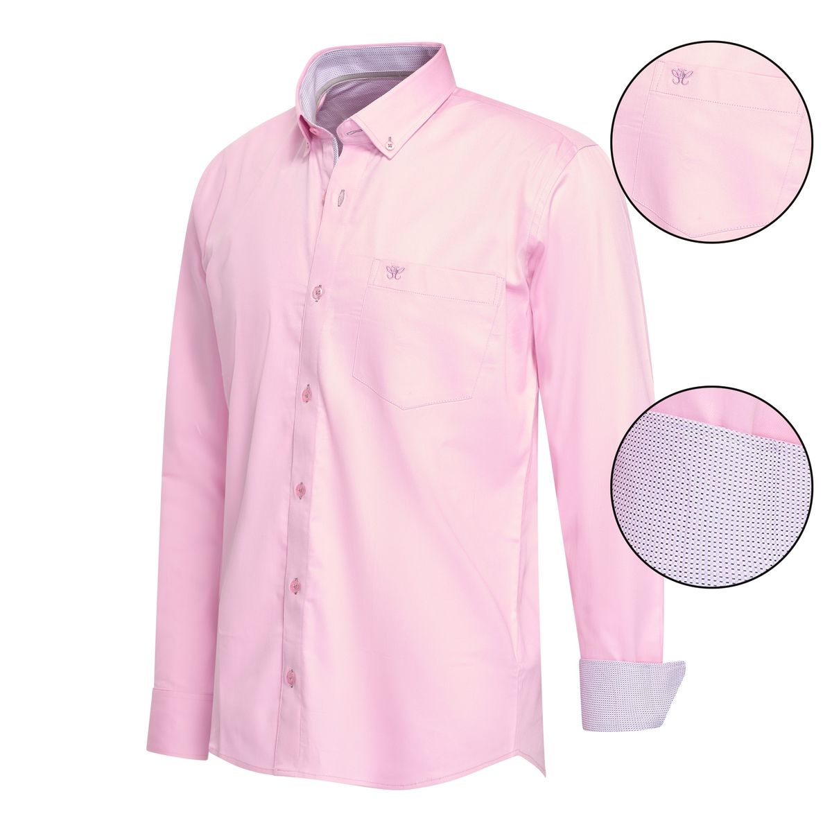 Regular Fit Button-Down Hemd