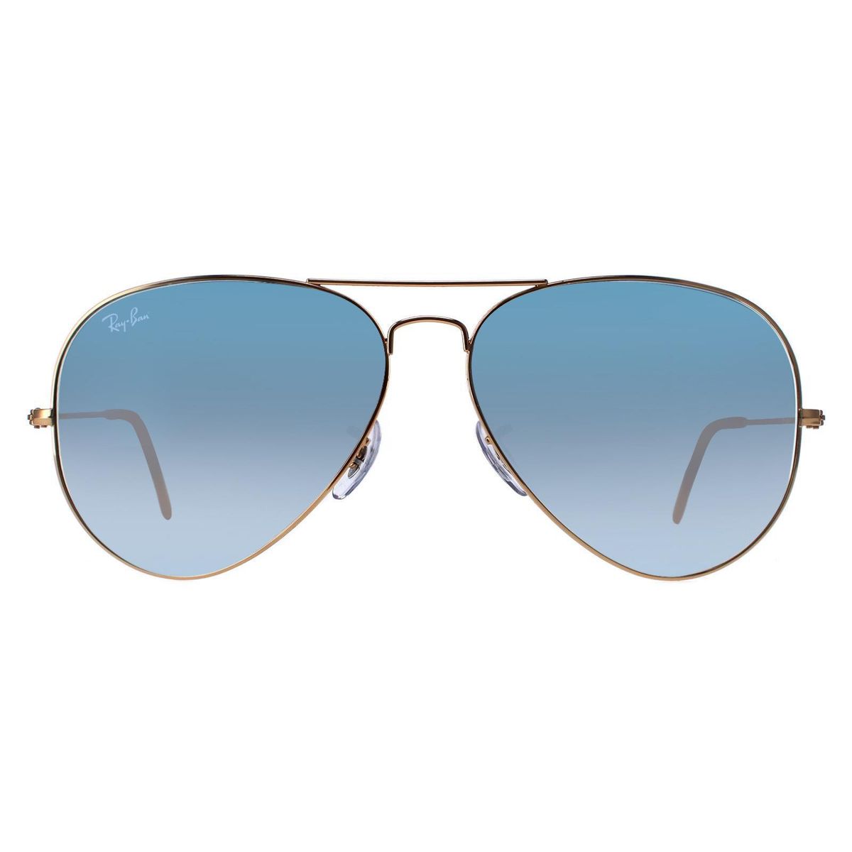 Klassische Aviator Sonnenbrille mit Farbverlauf