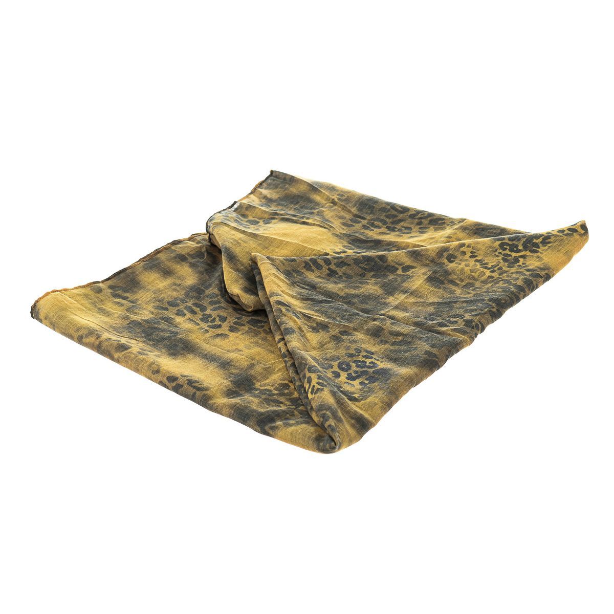 Leichter Halsschal mit Animal-Print