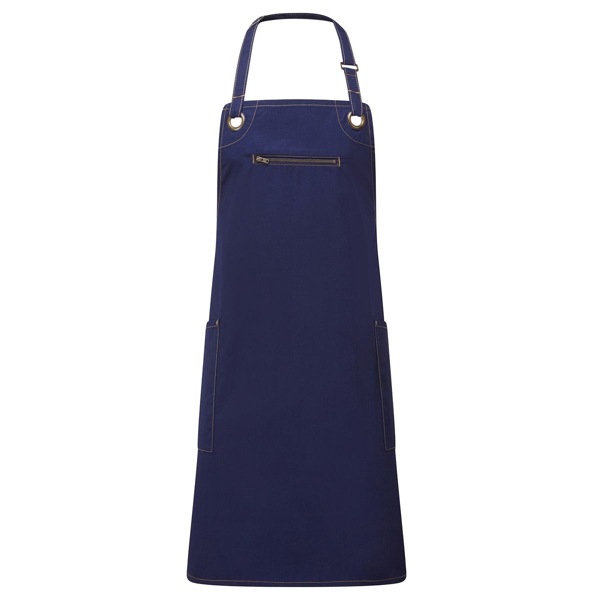 Nachhaltige Unisex Latzschürze mit Taschen