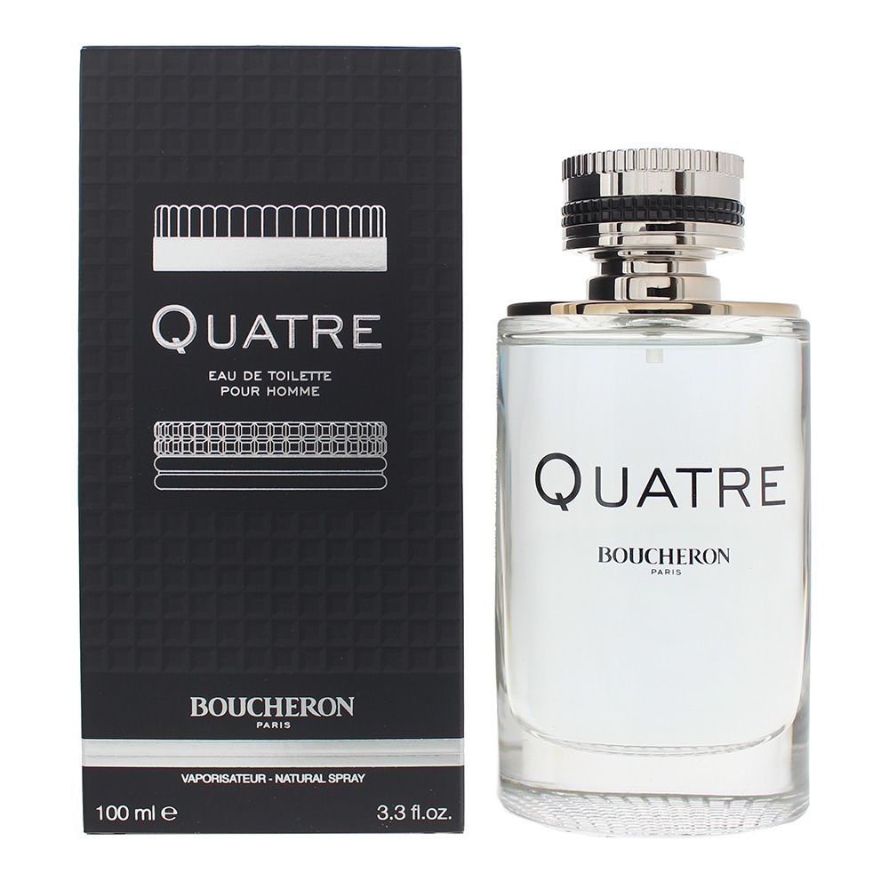 Quatre Pour Homme Eau De Toilette Spray 100 ml