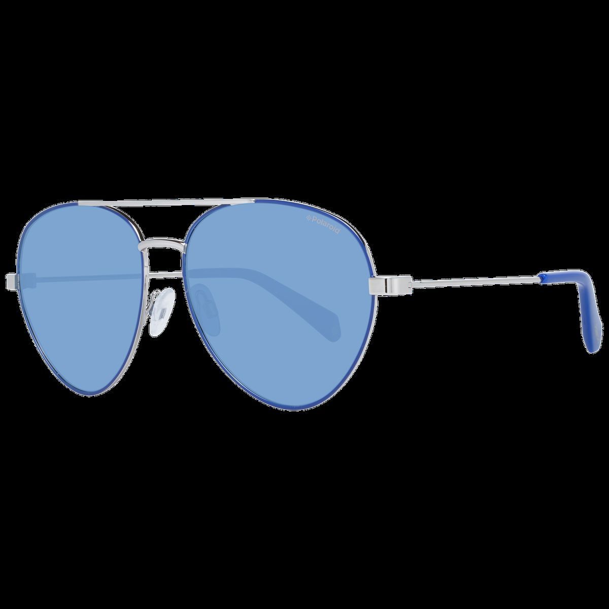 Blaue Aviator Sonnenbrille