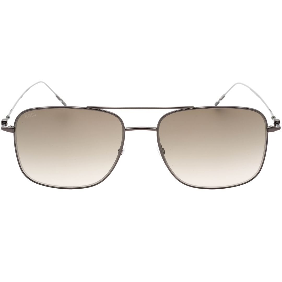 Quadratische Aviator Sonnenbrille mit Farbverlauf