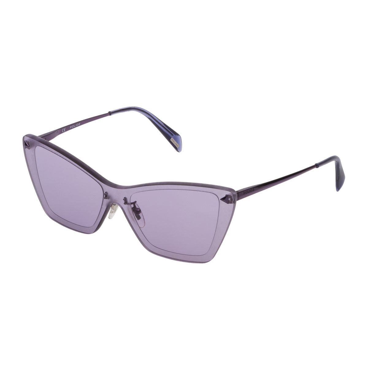 Cat-Eye Sonnenbrille in Lila