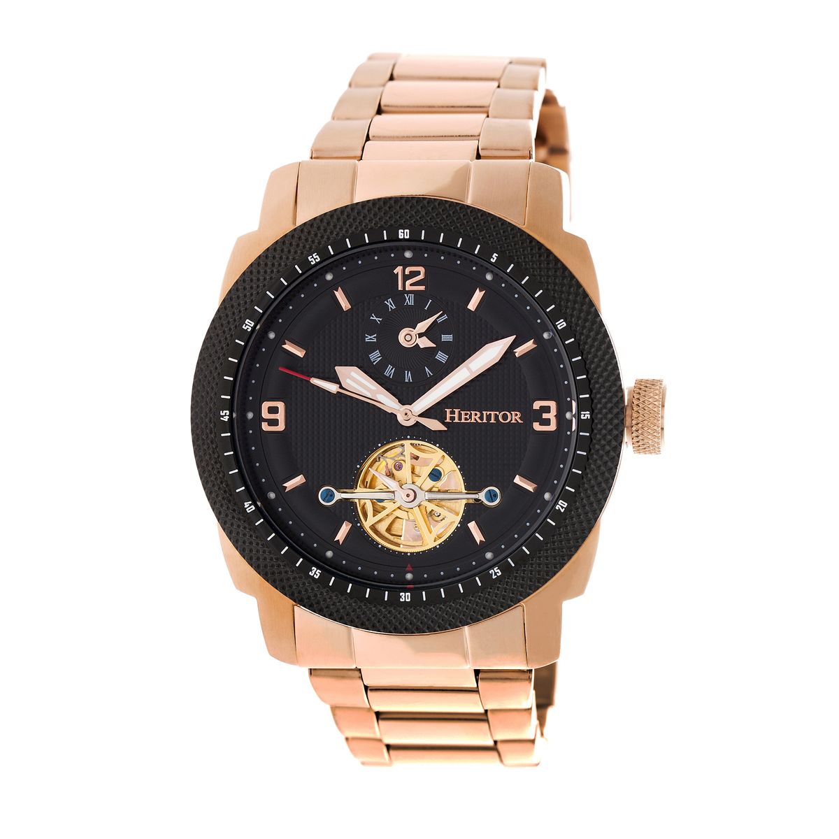 Automatikuhr in Roségold-Optik