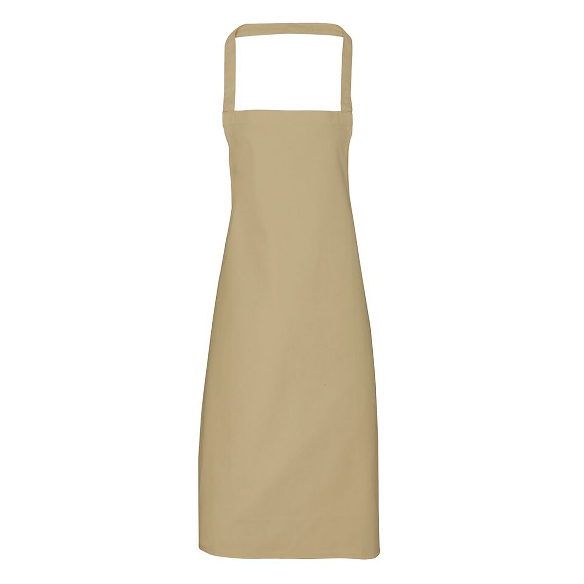 Schlichte Khaki Baumwollschürze