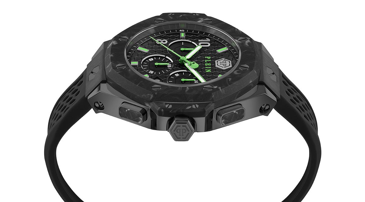 Moderne industrielle Chronographen-Armbanduhr