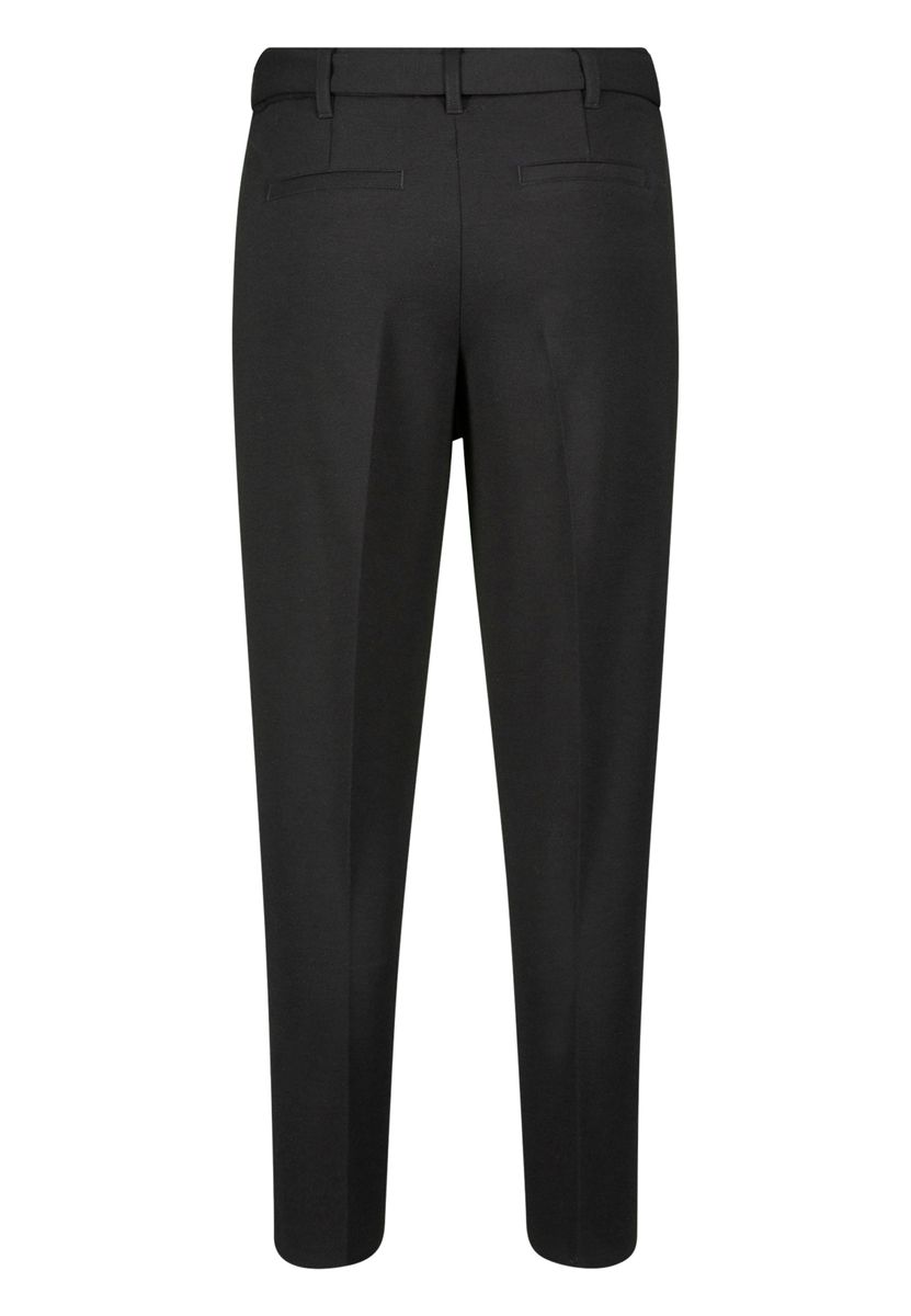 Klassische schwarze, schmal zulaufende Knöchelhose
