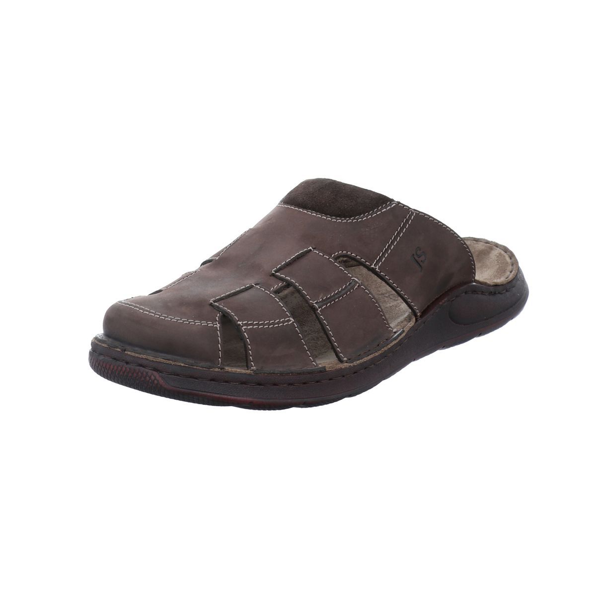 Herren braune Leder Fisherman Sandale