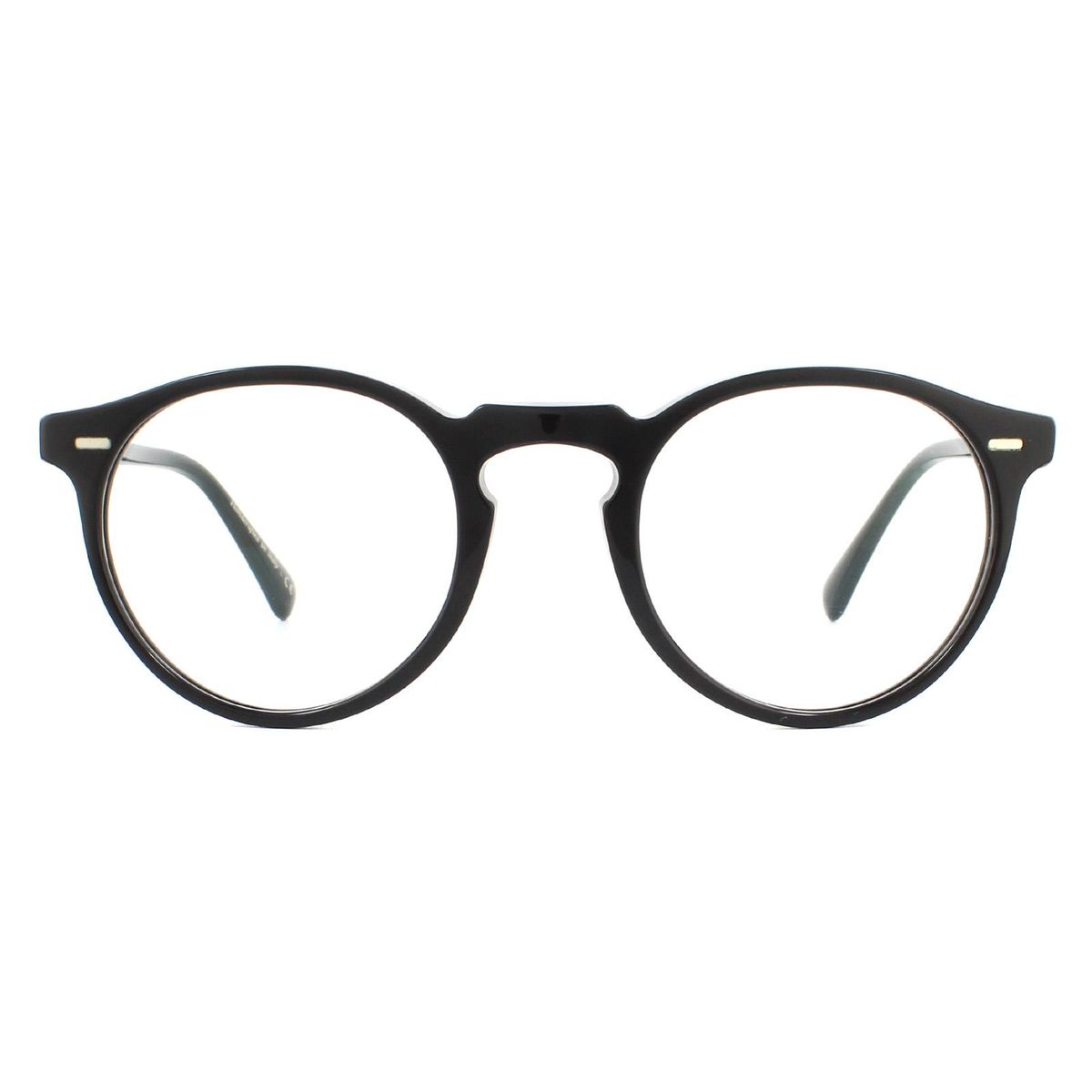 Runde optische Brille