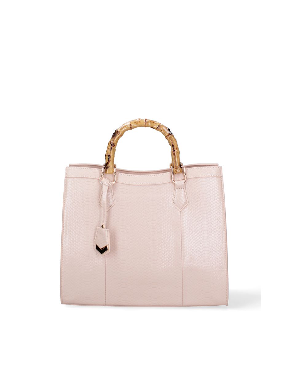 Antike Rosa Strukturierte Tote Bag