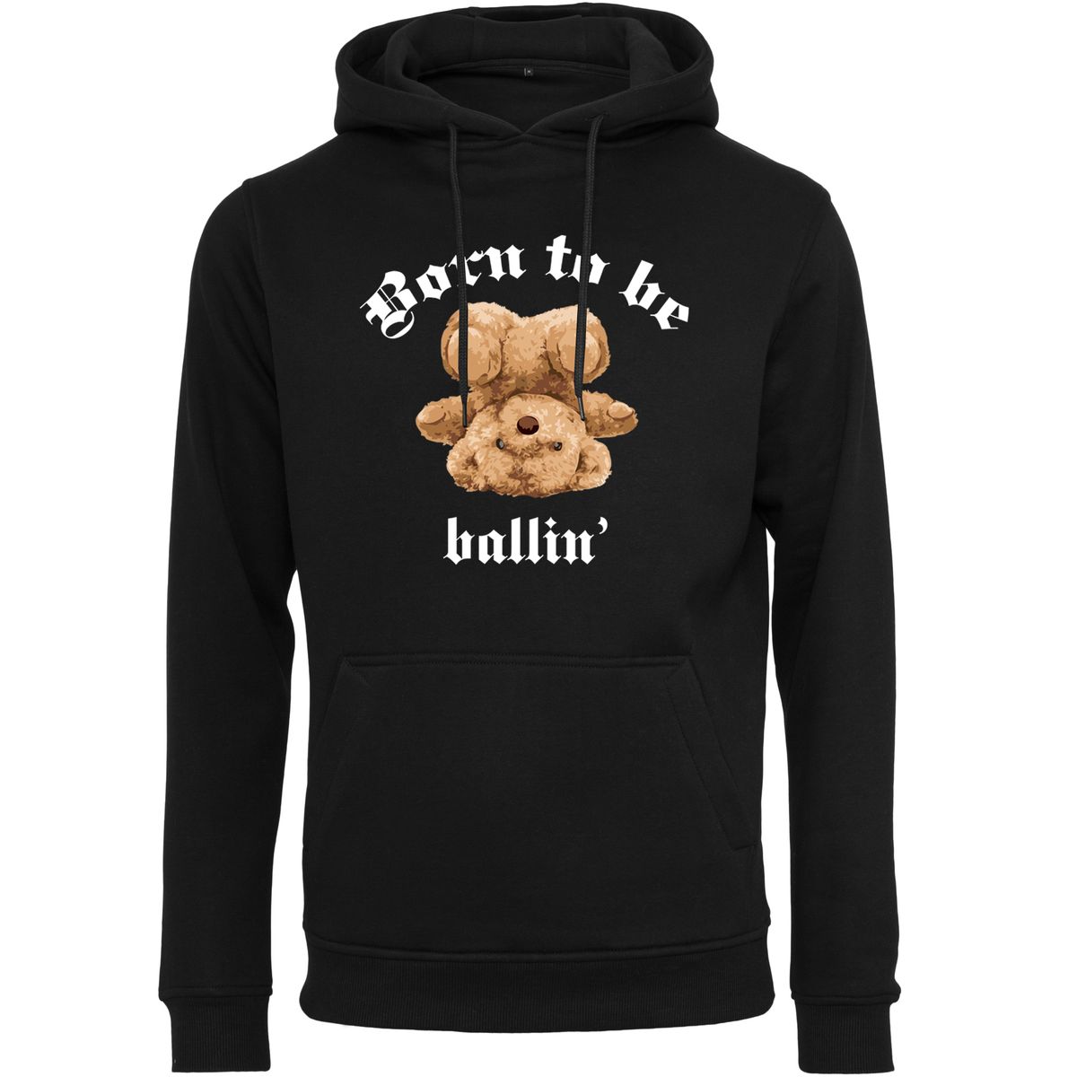 Kapuzenpullover mit auffälligem Grafikdruck