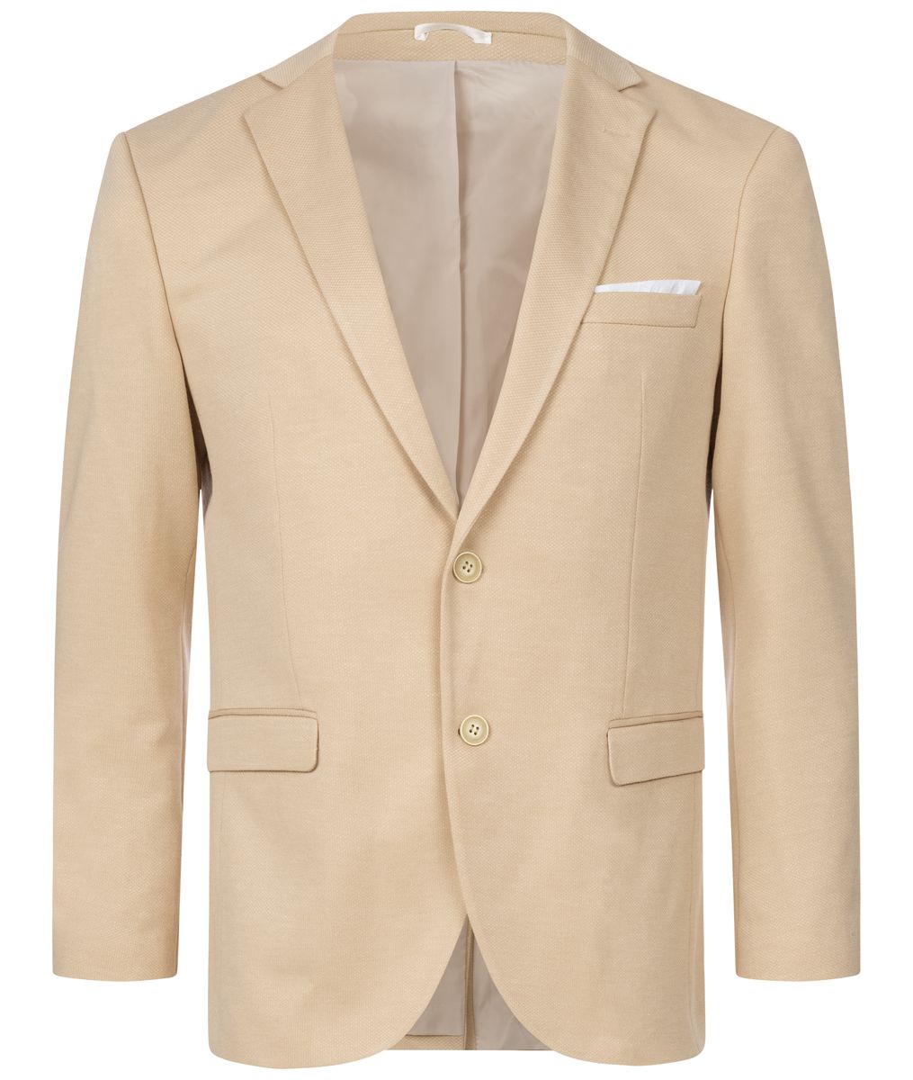 Klassischer beiger Slim Fit Blazer