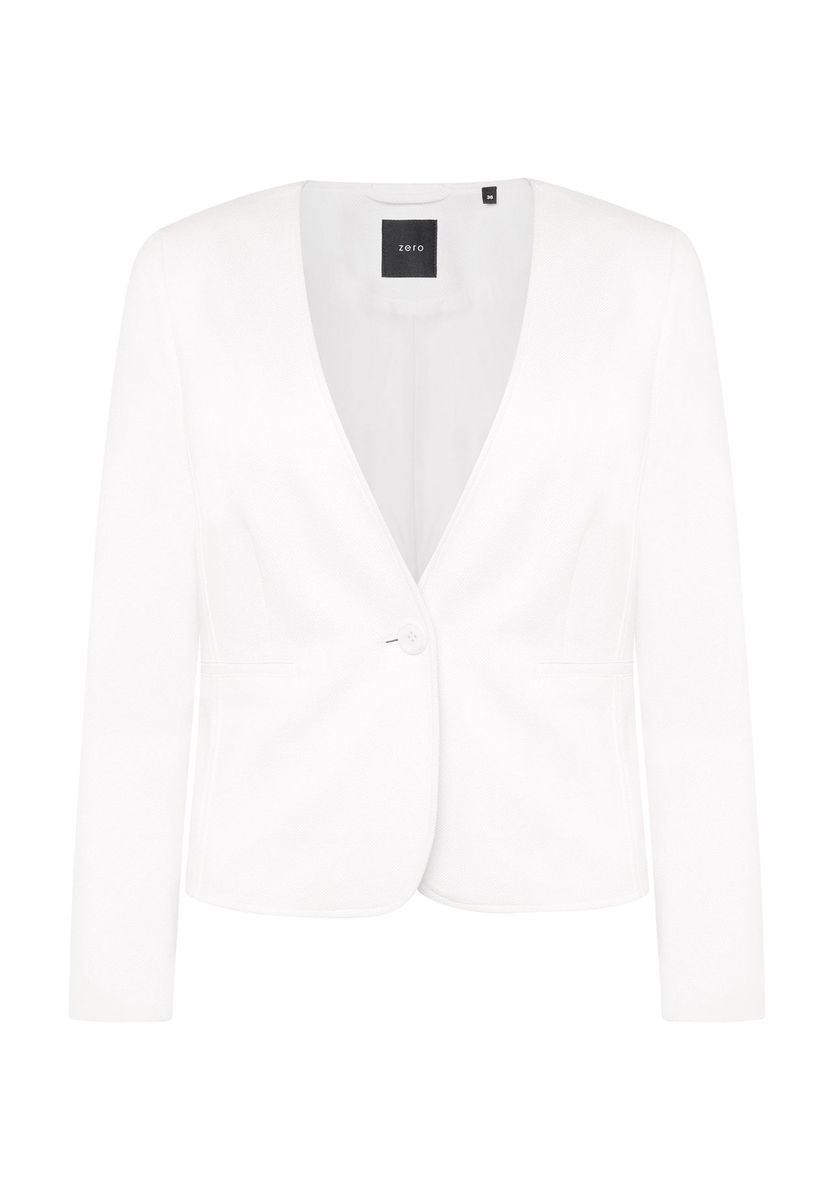 Klassischer taillierter Ein-Knopf-Blazer