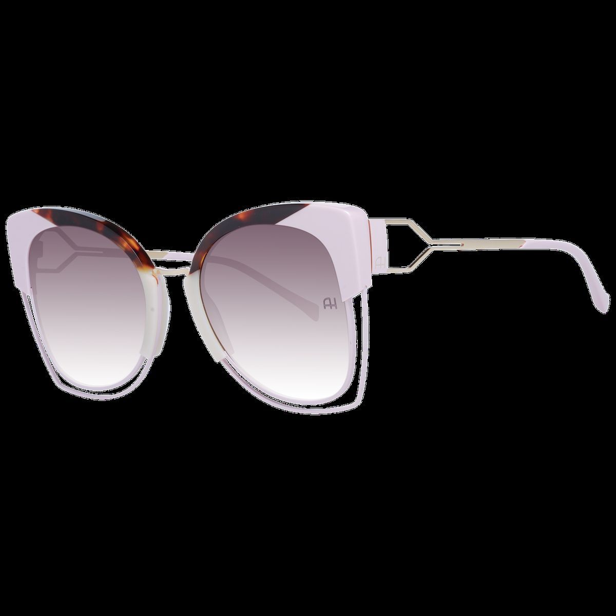 Cat-Eye Sonnenbrille mit Schildpatt-Detail