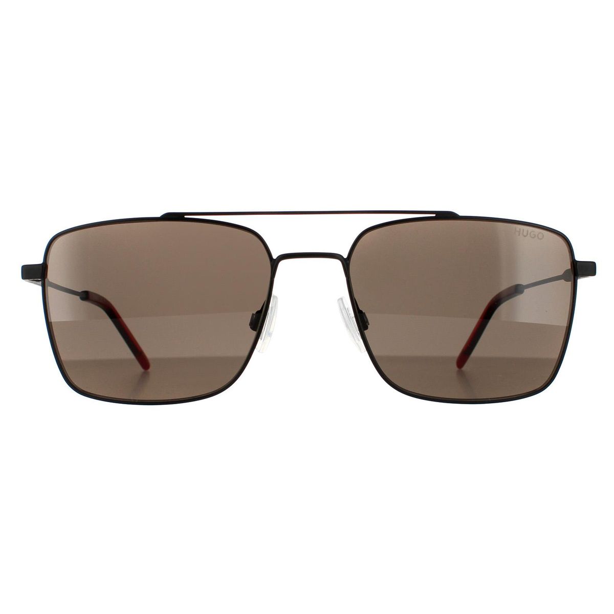 Quadratische Pilotenbrille mit Metallrahmen