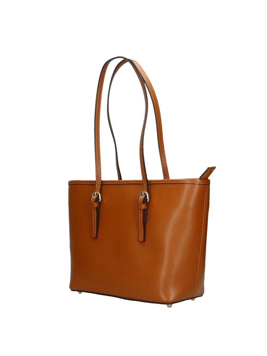 Elegante Saffiano Leder-Tragetasche
