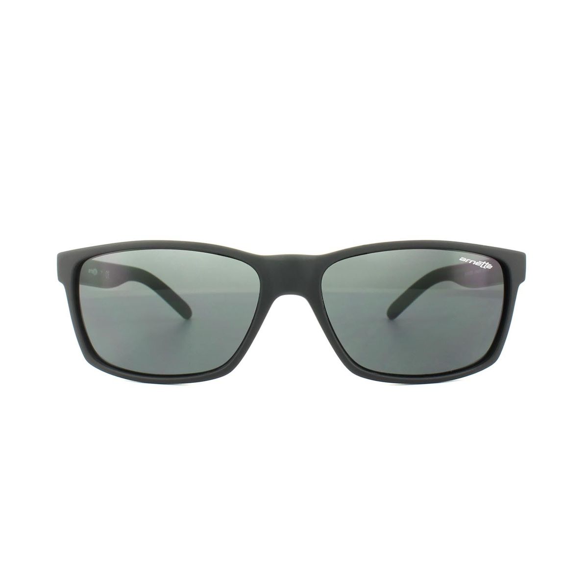 Rechteckige graue Sonnenbrille