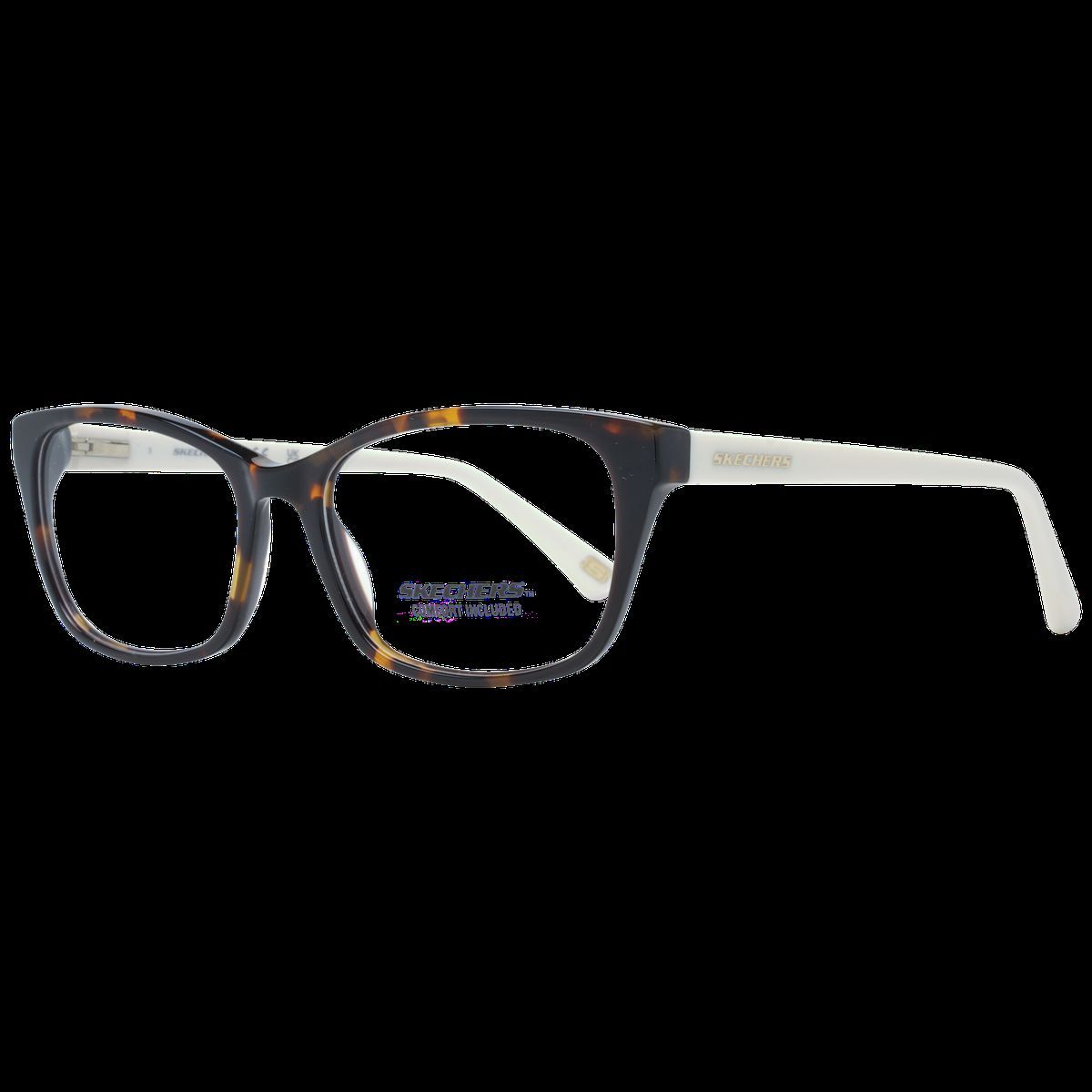 Rechteckige Vollrand-Schildpatt-Brille