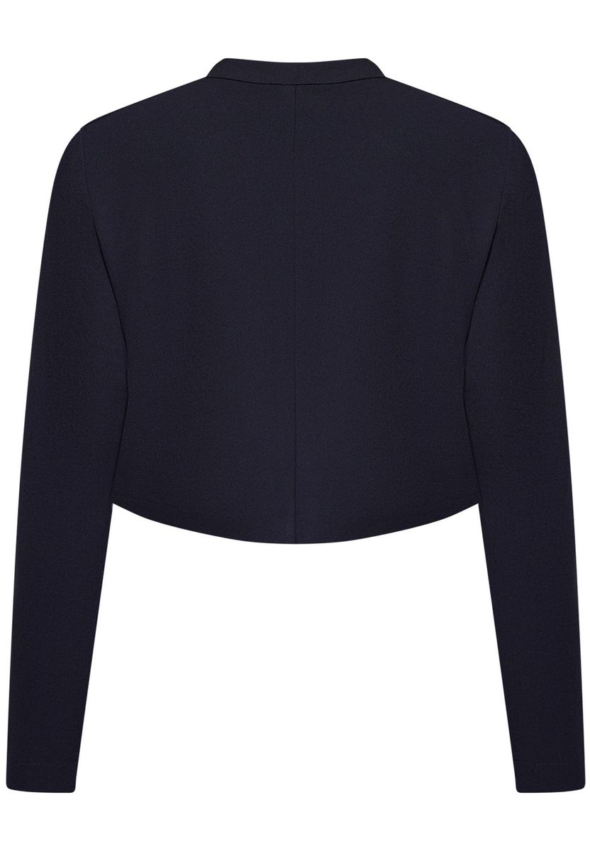 Kurz Blazer Jacke mit offener Vorderseite