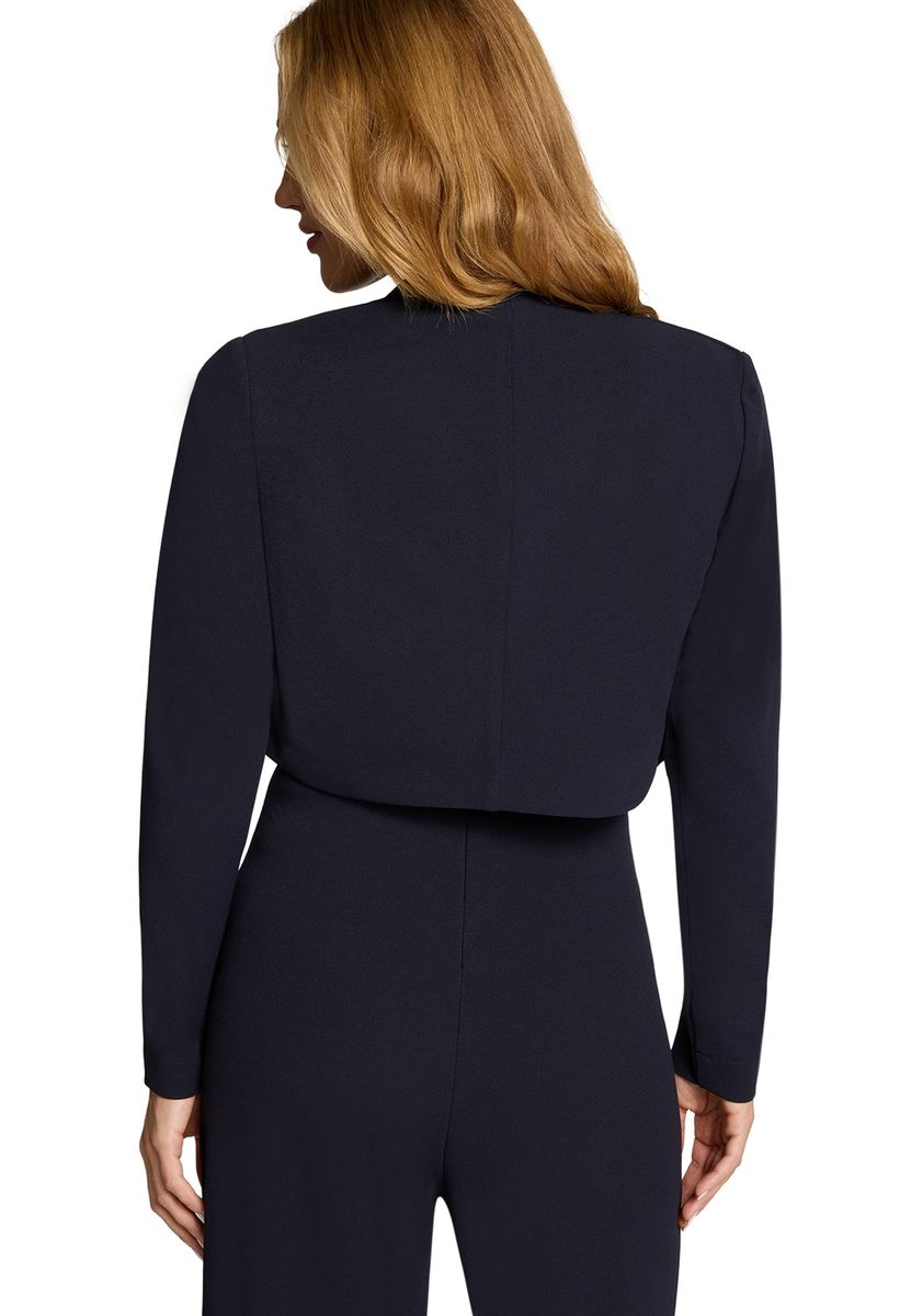 Kurz Blazer Jacke mit offener Vorderseite