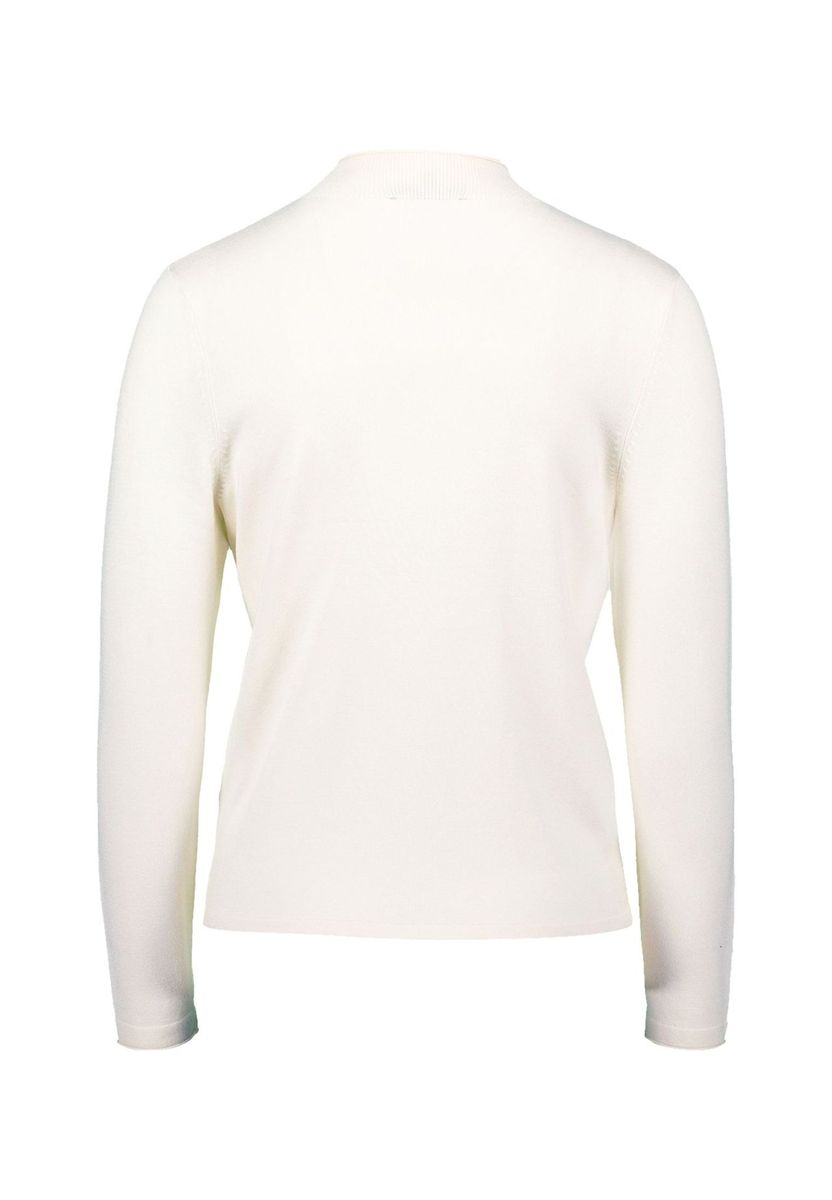 Eleganter Strickpullover mit hohem Kragen