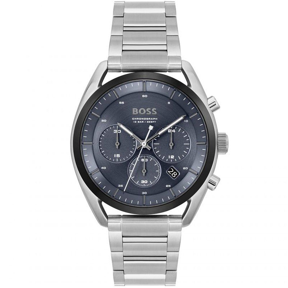 Herren Chronograph Edelstahluhr