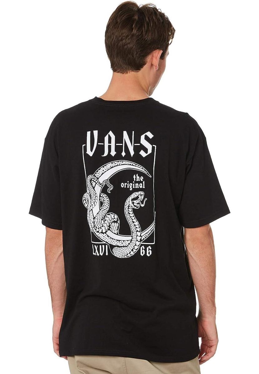 Grafik-T-Shirt mit Schlangenmotiv
