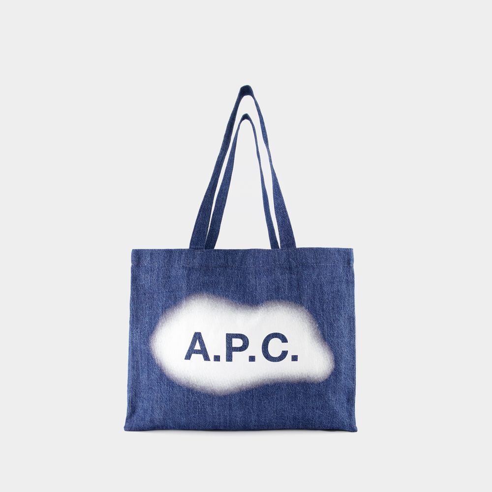 Jeans-Tasche mit Logo