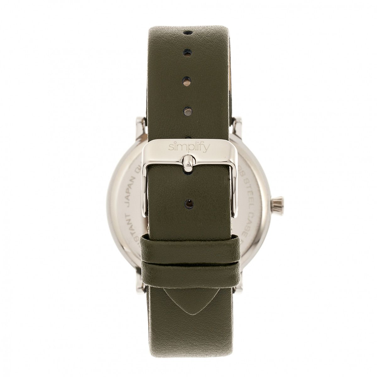 Minimalistische Analoge Lederarmbanduhr