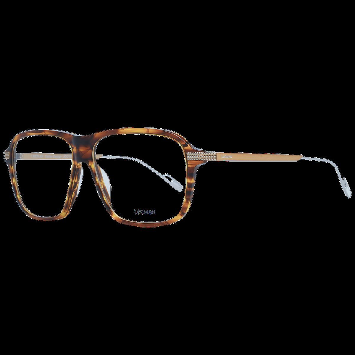 Brille mit quadratischem Rahmen Schildpatt