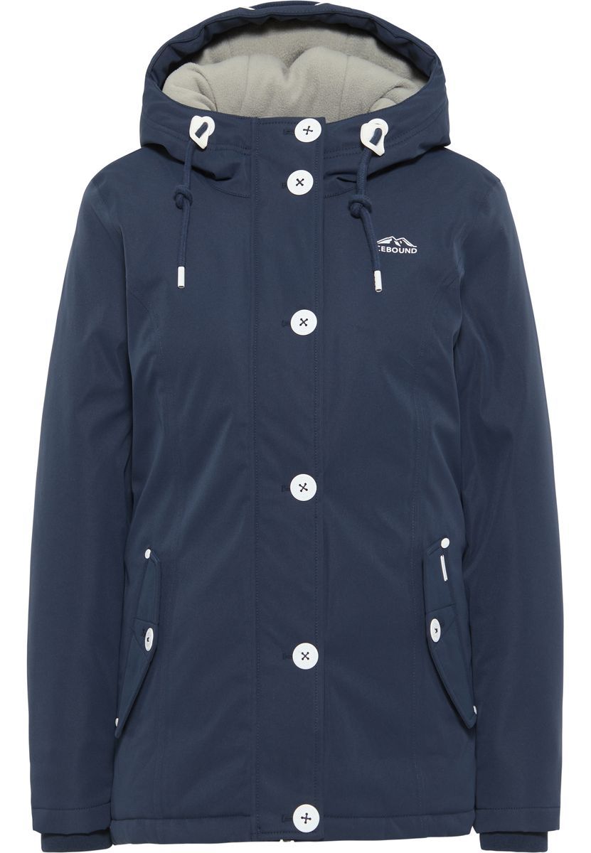 ICEBOUND Serie clima Iglu Winterjacke Damen Marine