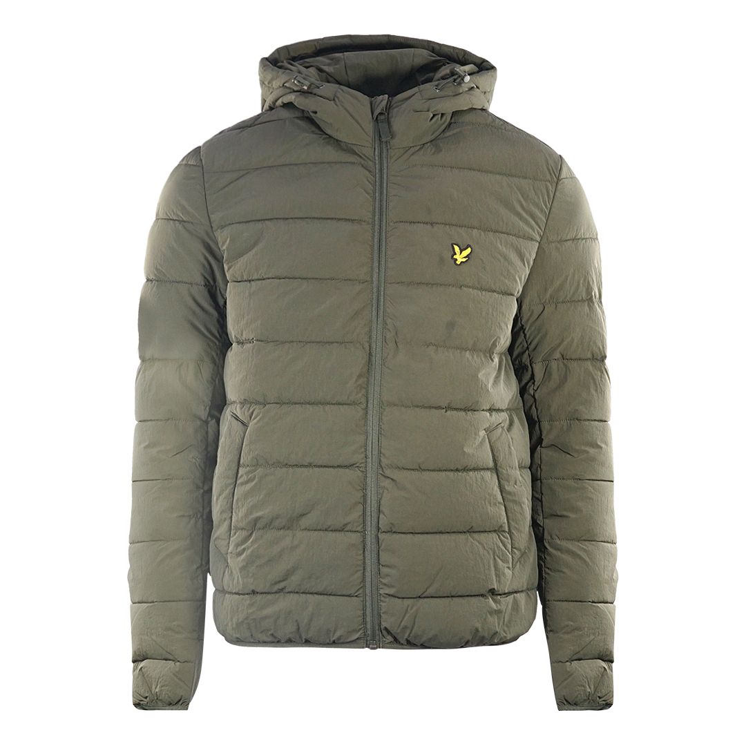 Leichte Herren-Pufferjacke mit Kapuze