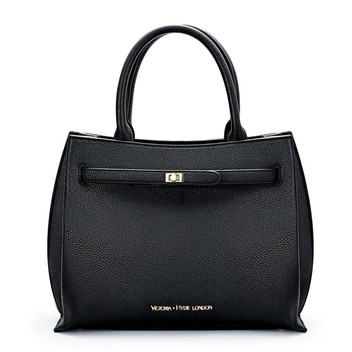 Elegante strukturierte Handtasche mit Henkel