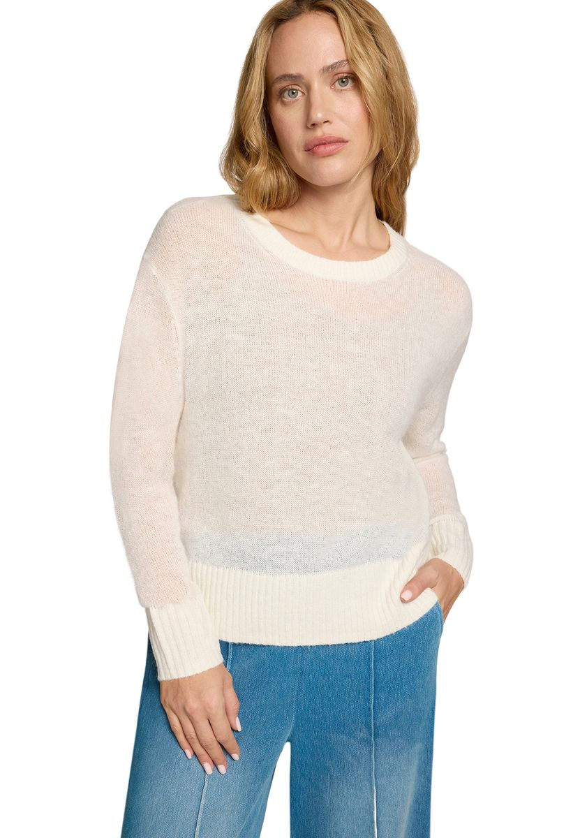 Pullover aus Alpakawollmischung mit lockerer Passform