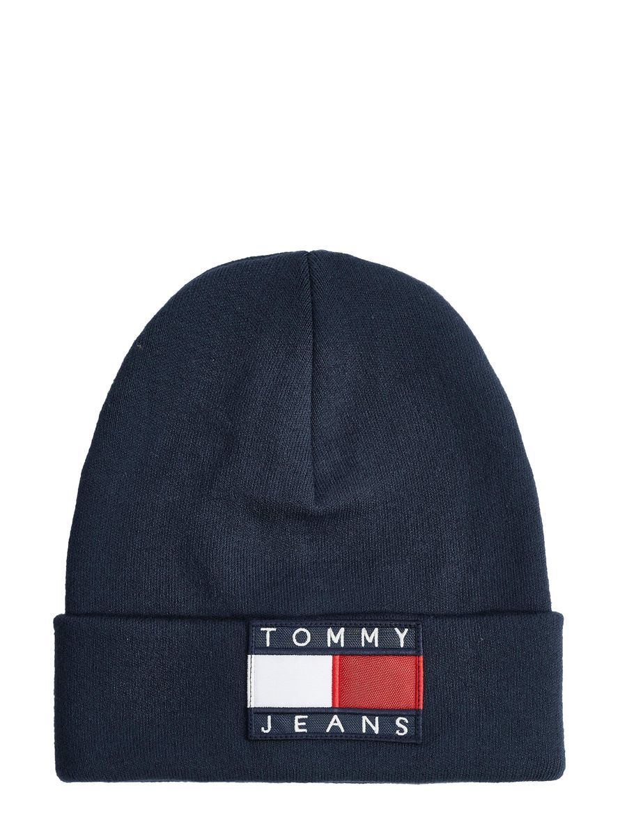 Tommy Jeans Mütze mit Logo-Aufnäher