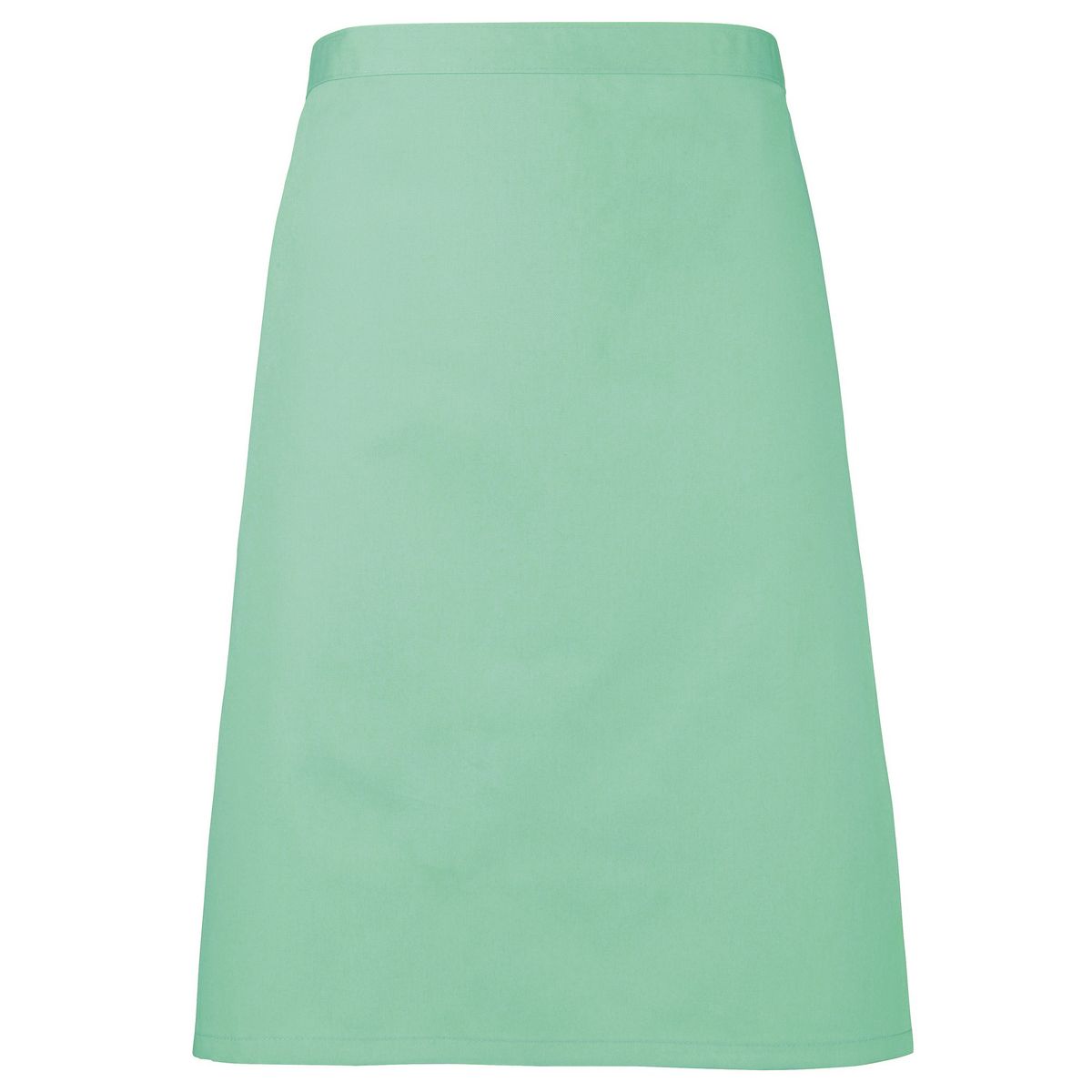 Küchenschürze in Aqua, mittellang