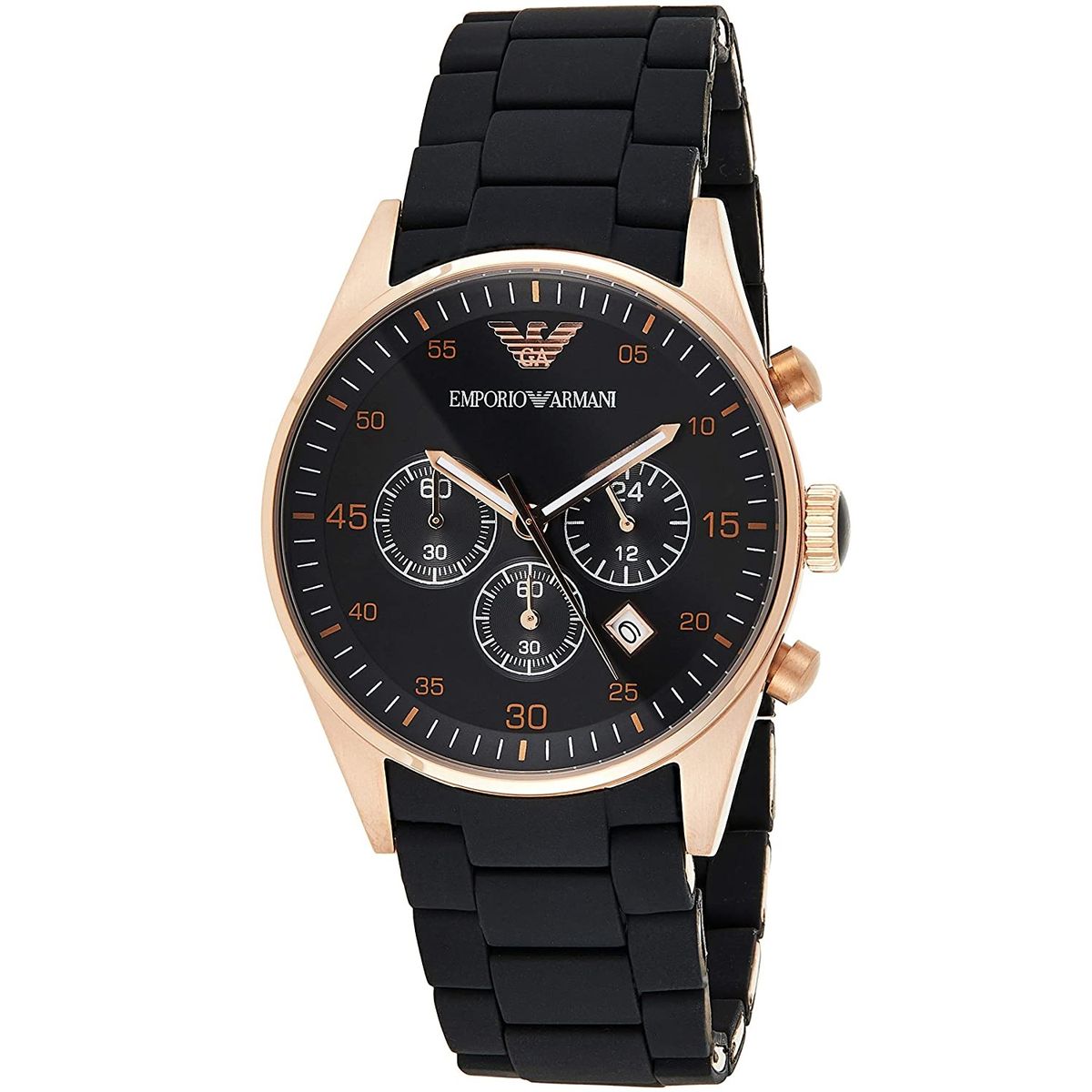 Chronographenuhr mit Bronzeakzent