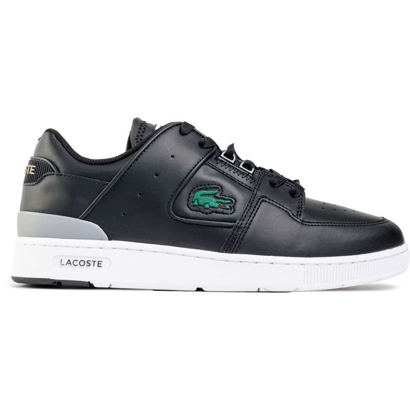 Court Cage Leder Low Top Turnschuhe