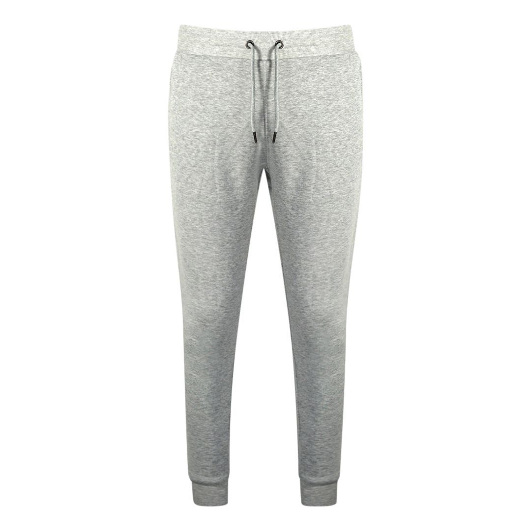 Lässige Print-Logo graue Sweatpants