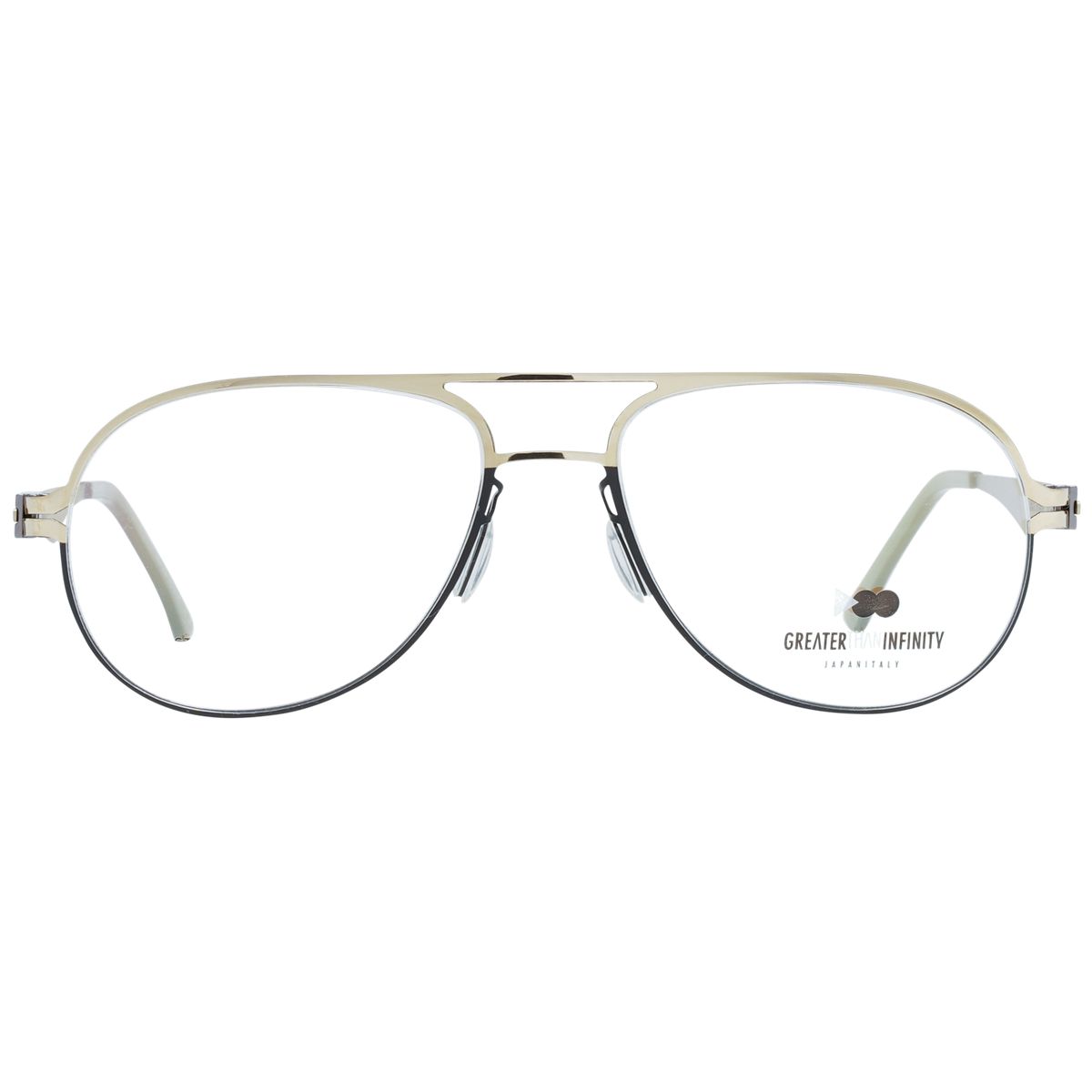 Aviator-Metallbrille mit Doppelsteg