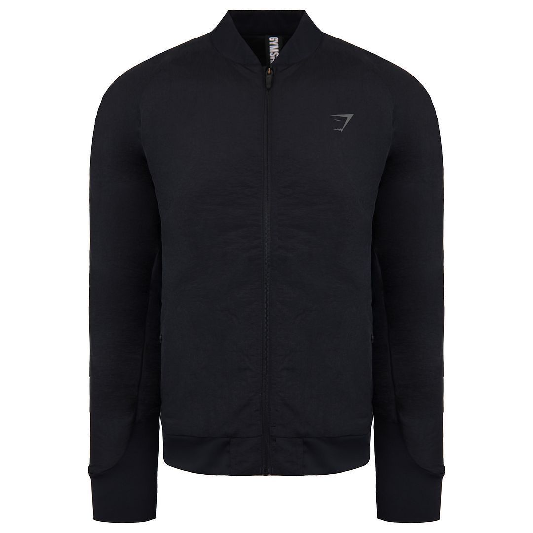Herren Retake schwarze Bomberjacke