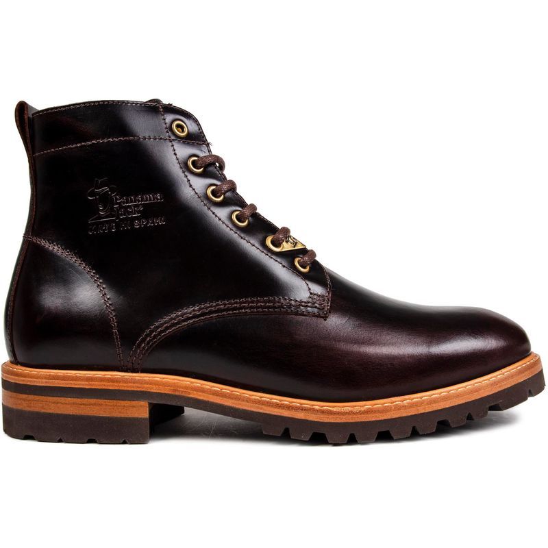 Brauner Leder-Chukka-Stiefel