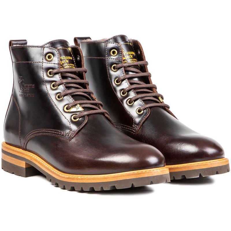 Klassische Leder-Schnürstiefel