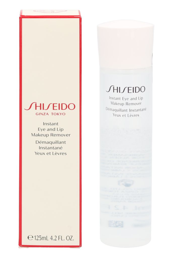 Shiseido Instant Eye and Lip Makeup Remover.