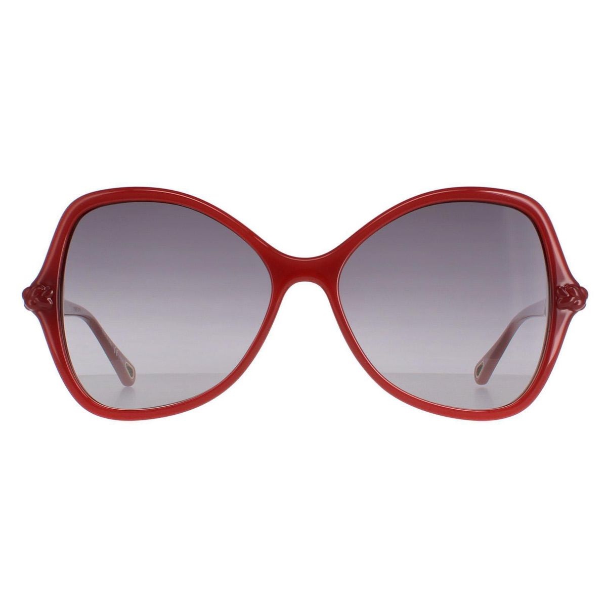 Extragroße Butterfly Sonnenbrille mit Farbverlaufsgläsern